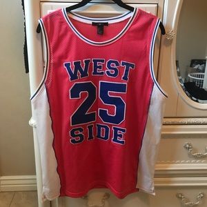 Forever 21 West Side basketball jersey